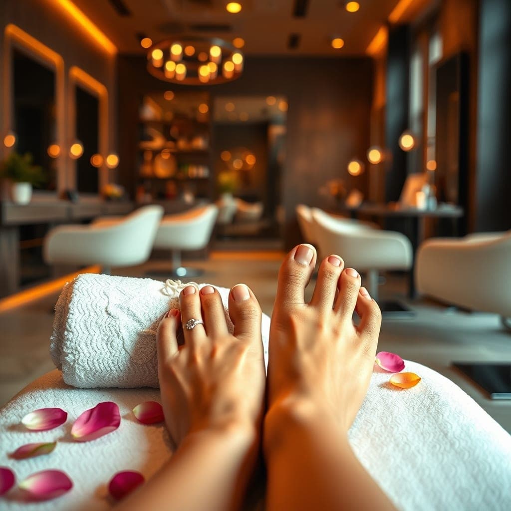 Manicure e pedicure com acabamento impecável no salão Biia Souza, Ilha de Itaparica